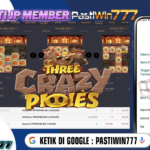 BUKTI TERBARU PEMBAYARAN MEMBER JP SLOT THREE CRAZY PIGGIES DI PASTIWIN777 HARI INI!!!