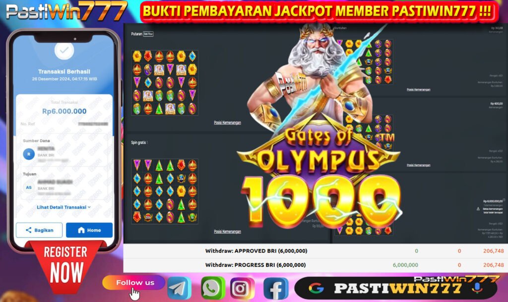 BUKTI NYATA KEMENANGAN BESAR DI SITUS BESAR PASTIWIN777