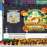 BUKTI JP MEMBER PASTIWIN777 BERMAIN DI MAHJONG WAYS 2